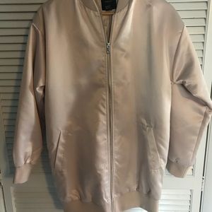 Satin Boyfriend Bomber Jacket, Forever 21
